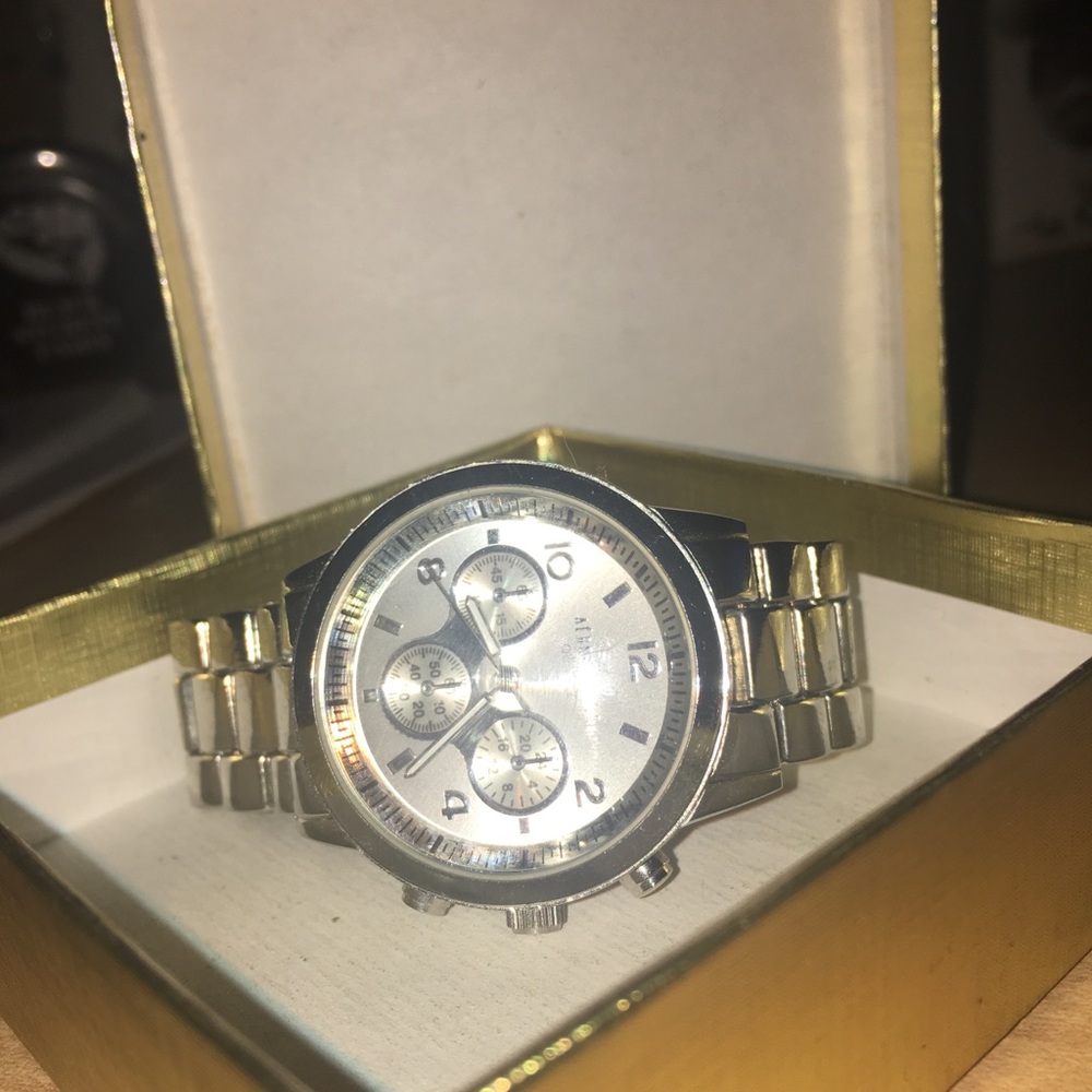 Silver Wrist Watch